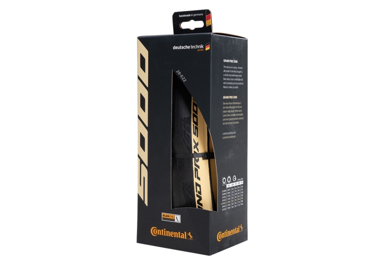 Vỏ Xe Đạp 700X28C CONTINENTAL Grand Prix 5000 hông vàng