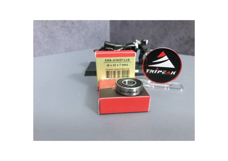 #9227 (9 x 22 x 7 mm, For MAVIC only) Bạc đạn bánh xe thương hiệu Tripeak Grade 5, 